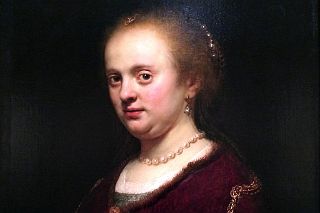 11 Portrait of Young Woman By Rembrandt 1634 National Museum of Fine Arts MNBA  Buenos Aires